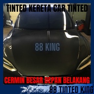UNIVERSAL Tinted Kereta UV Hitam Cermin Besar Depan Belakang / Car Tinted Black UV Front Rear Windshield Windscreen