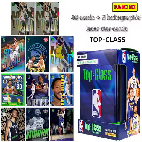 Panini 2024 Basketball Collectible Cards Blind Box Random Cards 43PCS/BOX Curry Wembanyama James Dur