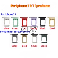 SIM Card tray For Iphone 11/11pro/11promax Card slot drawer Holder drawer chip Reader
