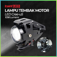 BEST SELLER TaffLED Lampu Tembak Motor Transformer LED U5 1098 Lm / lampu tembak sorot motor paling