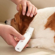 Hair Retention Trimmer Professional Dog Grooming Kit with Nail Grinder Cordless Pet pers Cats Low Pa