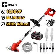 【COD】1298VF Mesin Rumput Bateri Cordless Lawn Mower Grass Cutter Electric Grass Trimmer Rechargeable