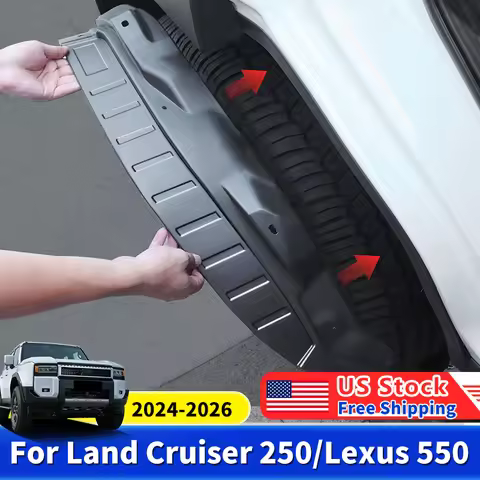 For Toyota fj Land Cruiser Prado 250 LC250 2024 2025 Lexus 550 Rear Fender Anti-mud Splash No Drilli