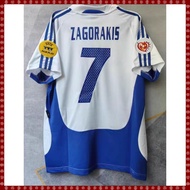 Greece 04/05 season away retro version men's football jersey, sizes S-2XL