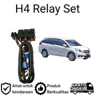 AM Relay Set LED Headlight H4 Honda Mobilio E 2014 2017