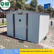 Outdoor tool shed, storage box, locker, outdoor metal shed