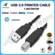 [1.5M 3M 5M 10M] PRINTER/SCANNER High Quality USB 2.0 Printer/Scanner Cable for HP Canon Epson Print