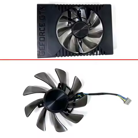 NEW Cooling Fan 85MM 4PIN T129215SU 0.5A For HP GTX1660 GTX1660ti 6GB GDDR6 video card fans