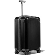 最新款 終身保養 RIMOWA ESSENTIAL LITE Cabin Black Gloss 亮黑色 21 "加厚登機箱