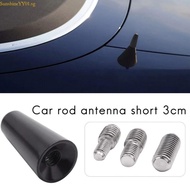 SUN Short Rod Antenna Car Roof Antenna Radio FM AM Antenna Universal with Screw