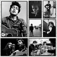 Classic Singer Bob Dylan Vintage Musician Fine Art Photo HD Printed Poster Canvas Wall Art Home Deco