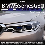 TAOJING | ชุดไฟหน้า LED BMW G38 G30 พร้อมไฟเดินทางเวลากลางวันสีคู่