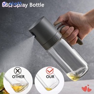 ELO 250ML Cooking Oil Dispensers for Air Fryer Glass Cooking Oil Sprayer