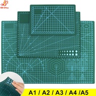 Cutting Mat A4/A3/A2/A1 Rubber Hard Paper Slitting Pad Craft Quilting Grid Line Board 2 mm