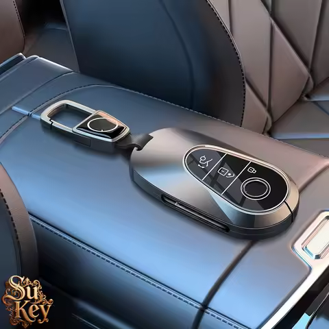Zinc Alloy Key Cover for Mercedes-Benz Car Keys A200L/C260L/C200L/GLA200/GLE350/GLB200 All Car Keys 