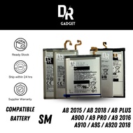 BATTERY SM A8 2015 / A8 2018 / A8 plus / A900 / A9 pro / A9 2016 / A910 / A9s / A920 2018 Dr Gadget