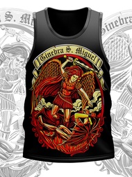 S-5XL ginebra san miguel design sleeveless shirt sando sublimation printing Full Sublimation Jersey