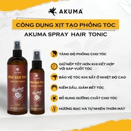 Xịt tạo phồng tóc AKUMA SPRAY HAIR TONIC tạo độ phồng tự nhiên không gây bết tóc và nặng tóc