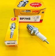 หัวเทียน bp7hs ngkแท้100% หัวเทียน y100 rc 100 y80 2จังหวะเกลียวสั้น หัวเทียน bp7hs ราคาต่อหัว