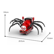 Color Box Ready Stock No. 1795 Charles Train Building Block Toy DIY Deformed Zoo Assembly Game