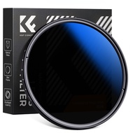 K&F CONCEPT Variable ND ND2 to ND400(1-9 Stops) Lens Filter Slim Fader Variable Adjustable Neutral D