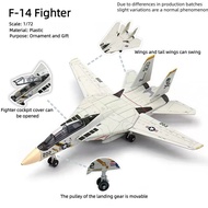 Toys 1:72 Scale F-14 Tomcat Fighter Jet Quick Build Model Kit Plastic Millitary F14 Airplane Assembl