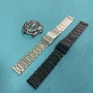 For 20mm 22mm Seiko SKX007 Stainless Steel SRPD WatchBand Strap Silver Mens Luxury Replacement Metal Bracelet