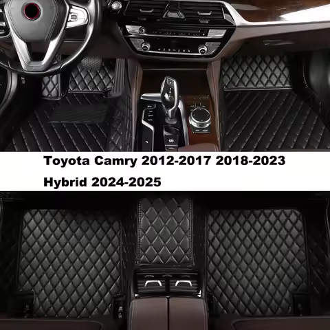 Custom Full Coverage Car Floor Mats for Toyota Camry 2012-2017 2018-2023 Hybrid 2024-2025 Car Access