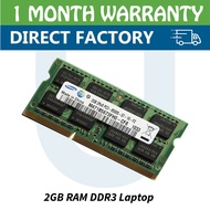 2GB DDR3 Laptop RAM(Refurbished)