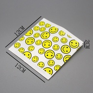 【#汉堡薯条韩式炸鸡袋笑脸防油纸袋包装袋] Takeaway Burger French Fries Korean Style Fried Chicken Bag Smiley Face Grease