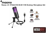 Maono AU-PM461 PM461 PM461T PM461S BM10 PM461TR RGB USB Microphone Condenser Recording Conference PC