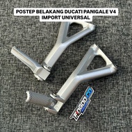 Rear POSTEP DUCATI PANIGALE GORILLA ORIGINAL DETAILS POSTEP BALAKANG DUCATI POSTEP DUCATI REAR FOOTS