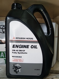 MITSUBISHI GENUINE ENGINE OIL FULLY SYNTHETIC 5W-40 SN/CF