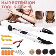 25W White Professional Variable Constant Heat FLAT PLATE Fusions Hair Extension Keratin Bonding Salo