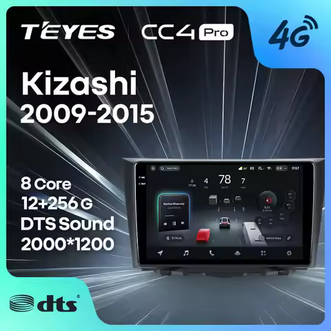 TEYES CC4 PRO For Suzuki Kizashi 2009 - 2015 CarPlay Android Auto 2DIN Autoradio Car play Radio Mult