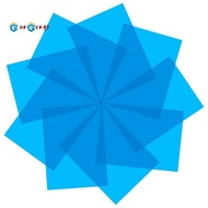 9Pcs Gel Light Filter Color Correction Colored Overlays Film Lighting Gel Filter for Film,Video,Phot