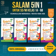 [ Erlangga ] Greeting Book 5IN1 Class 1a 1b 2a 2b 3a 3b 4a 4b 5a 5b 6a 6b MI - Madrasah Curriculum K