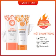 GMEELAN Tone Lifting Whitening Cream SPF20 30g + Facial exfoliating Gel 50g gently whitens