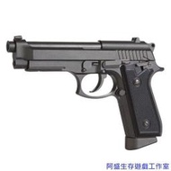 【阿盛生存遊戲工作室】KWC KCB-15 PT99 M9 M92 單連發 黑色 GBB CO2槍