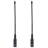 2x SMA-Male Flexible Antenna 144 430MHz NA-701 Dual Band for Yaesu VX-3R7R Radio