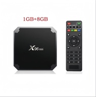 X96 Mini Smart TV BOX Android 9.0 1GB 8GB Allwinner H313 Quad Core Support 4K 3D 30tps WiFi 2.4GHz H