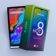 Infinix Hot 8 Ram 4/64 Handphone 4G Murah Smartphone HP Android Murah