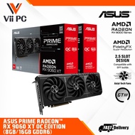 ASUS Prime Radeon RX 9060 XT / 9060XT / 9060 XT 8GB OR 16GB GDDR6 OC Edition GAMING GRAPHIC CARD