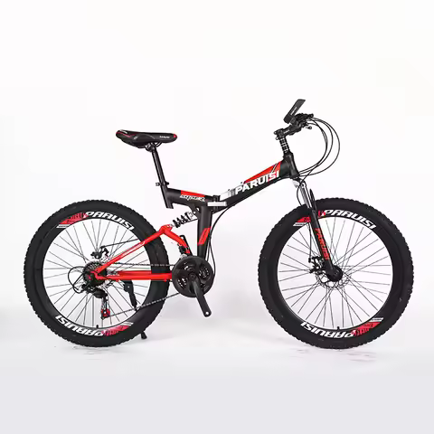 2023 Factory Price Folding Mountain Bike Mtb Bicycle Men Steel Folding Mountainbikes 26 Inch 29inch 