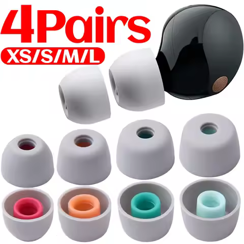Replacement Ear Tips Eartips Soft Silicone in-ear Earplugs for Sony WF-1000XM5 1000XM4 1000XM3 Unive