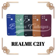 SOFTCASE MACARON REALME C21Y / C25Y CASE PRO CAMERA MACARON 3D-BENUA CAHAYA