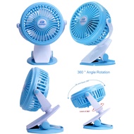 Portable Rechargeable USB Clip Fan, USB Desk Fan, Mini Fan / Kipas USB