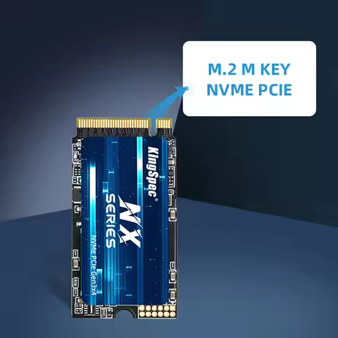 KingSpec 2242 SSD PCIe3.0 1TB 512gb 128g 256gb 2t M2 Nmve Hard Disk 3400mb/s PCIe 3.0 Solid State Dr