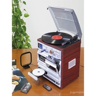 Japan Bearmax Multifunctional Vinyl Record Player/SD/CD Tape USB All-in-One Player MA-811