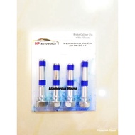 Perodua Alza 2014 - 2019 / 2022 Front Disc Brake Pin / Caliper Pin With Silicon bush